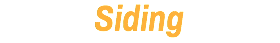 Siding